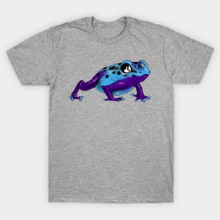 Blue poison dart frog T-Shirt